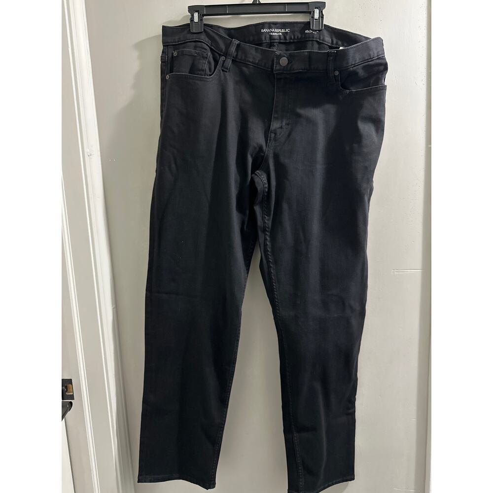 Banana Republic Traveler slim fit Black jeans size 40x34‎